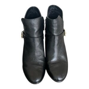 Cole Haan Black Leather Ankle Booties